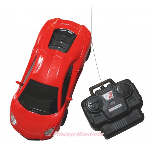 Hot Red Battery Remote Radio Control Racing Car Toy TY011
