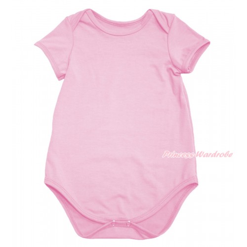 Plain Style Light Pink Baby Jumpsuit TH102 