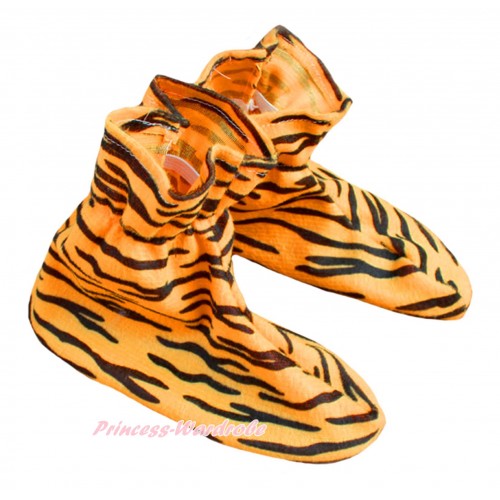 Animals Kids Tiger Costume Shoes S666