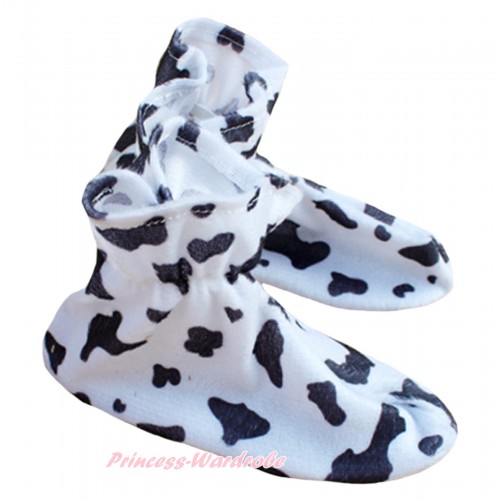 Animals Kids Milk Cow Costume Shoes S669