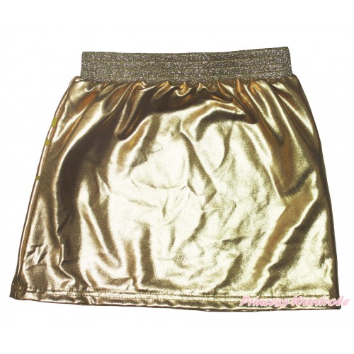 Gold Girls Cotton Skirt P267