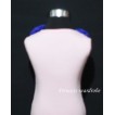 Pink Tank Tops with Royal Blue Rosettes TP06 