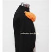 Black Long Sleeves Tops with Orange Rosettes TB27 