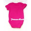 Hot Pink Baby Jumpsuit with Sparkle Love Print TH35 