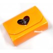 Silver Heart Chain Orange Little Cute Petti Shoulder Bag CB46 
