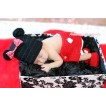Minnie Photo Prop Crochet Newborn Baby Custome C150 
