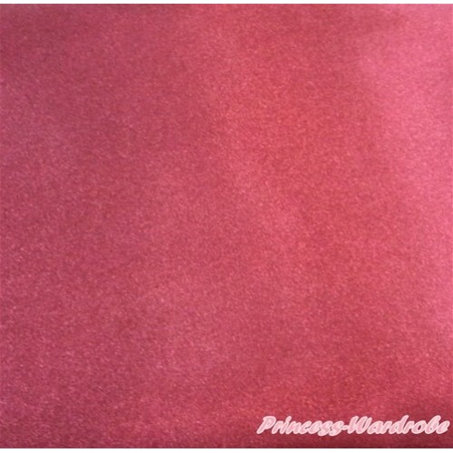 1 Yard Raspberry Wine Red Solid Color Satin Fabrics HG071 