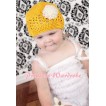 Crochet Beanie Hat & Rosettes Hat01 