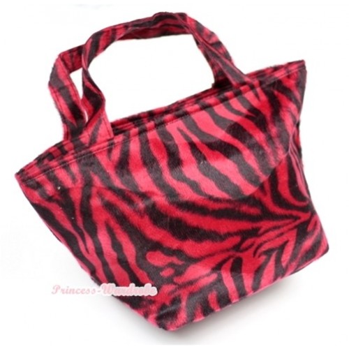 Red Zebra Little Petti Tote Bag CB63 
