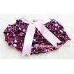 Hot Pink Sweet Heart Layer Panties Bloomers with Cute Big Bow BL39 