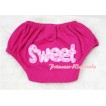 Hot Pink Bloomers & Pink Sweet Print & Various Bow BL52 