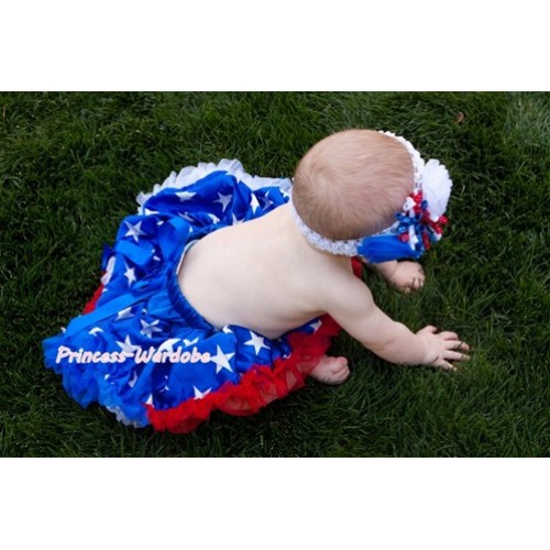 Patriotic America Star Baby Pettiskirt N72 