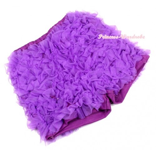 Dark Purple Ruffles Pettishort PS015 