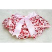 Cream White Heart Layer Panties Bloomers with Cute Big Bow BC111 