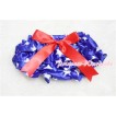 Patriotic America Star Layer Panties Bloomers with Cute Big Bow BC109 