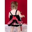 Minnie Swing Top with Red Bow matching Minnie Red White Polka Dots Panties Bloomers  SP07 