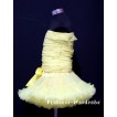 Yellow Lace Tube Top with matching Yellow Pettiskirt TE10 