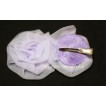 Lavender Rosettes Hair Pin H041 