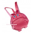 Hot Pink Bunny Rabbit Cute Kids Backpack Animal School Shoulder Bag CB78 