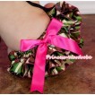Camouflage Patterns Layer Panties Bloomers with Cute Big Bow BC116 