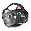 Black Cat Cute Kids School Zipper Cross Shoulder Bag CB119 