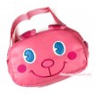 Hot Pink Bunny Rabbit Cute Kids School Zipper Cross Shoulder Bag CB123 