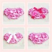 Hot Pink White Polka Dot Layer Panties Bloomers with Cute Big Bow BC112 