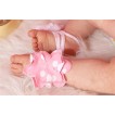 Pattern Print Baby Toddler Barefoot Blooms Ring Sandals S416 