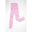 Long Sleeve Light Pink Lace Ruffles Petti Romper LR30 