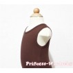 Plain Style Brown Baby Tank Top NT79 