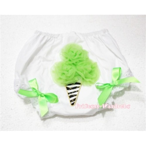 Lime Green Zebra Ice Cream Panties Bloomers BD20 