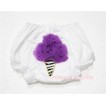 Dark Purple Zebra Ice Cream Panties Bloomers BD24 