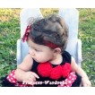 Black Tank Tops with Red Rosettes TB04 