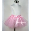 Light Pink Ballet Tutu with Light Pink Bow B135 