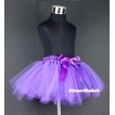 Dark Purple Ballet Tutu with Bow B140 