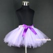 Light Purple Ballet Tutu with Dark Purple Bow B141 