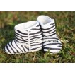 Zebra Print Baby Crib Boots SB01 