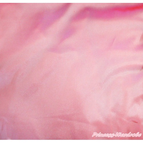 1 Yard Dusty Pink Solid Color Satin Fabrics HG149