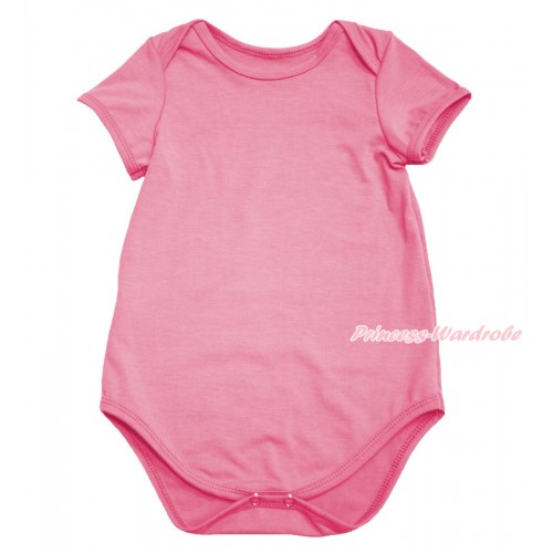 Plain Style Dusty Pink Baby Jumpsuit TH590