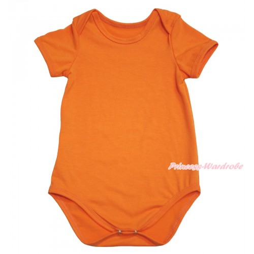 Plain Style Orange Baby Jumpsuit TH596