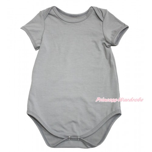 Plain Style Grey Baby Jumpsuit TH597
