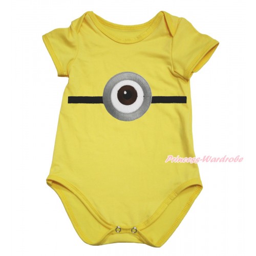 Yellow Baby Jumpsuit & Minion Print TH606
