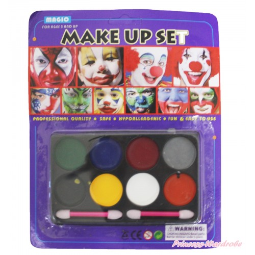 Halloween Circus Clown Eyeshadow Makeup Toy Party Set TY018