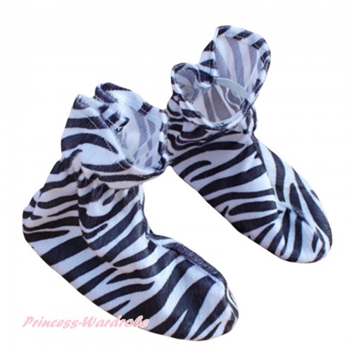 Animals Kids Zebra Costume Shoes S667