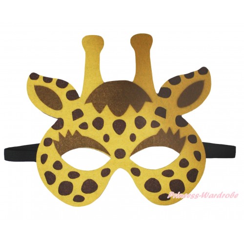 Giraffe Costume Face Eyes Mask C445