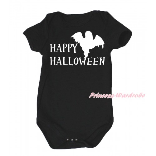 Halloween White Baby Jumpsuit & Happy Halloween Painting TH760