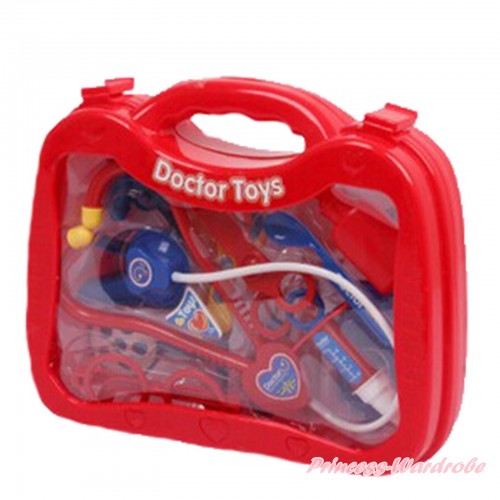 Hot Red Doctor Nurse Toy Kits Box TY002