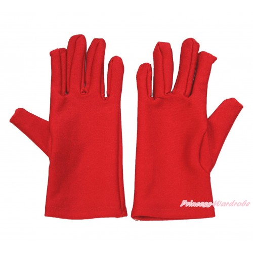 Xmas Hot Red Gloves C323