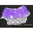 Purple Zebra Ruffles Bloomers B09 