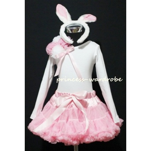 Light Pink Pettiskirt Rabbit Costum MW01e 
